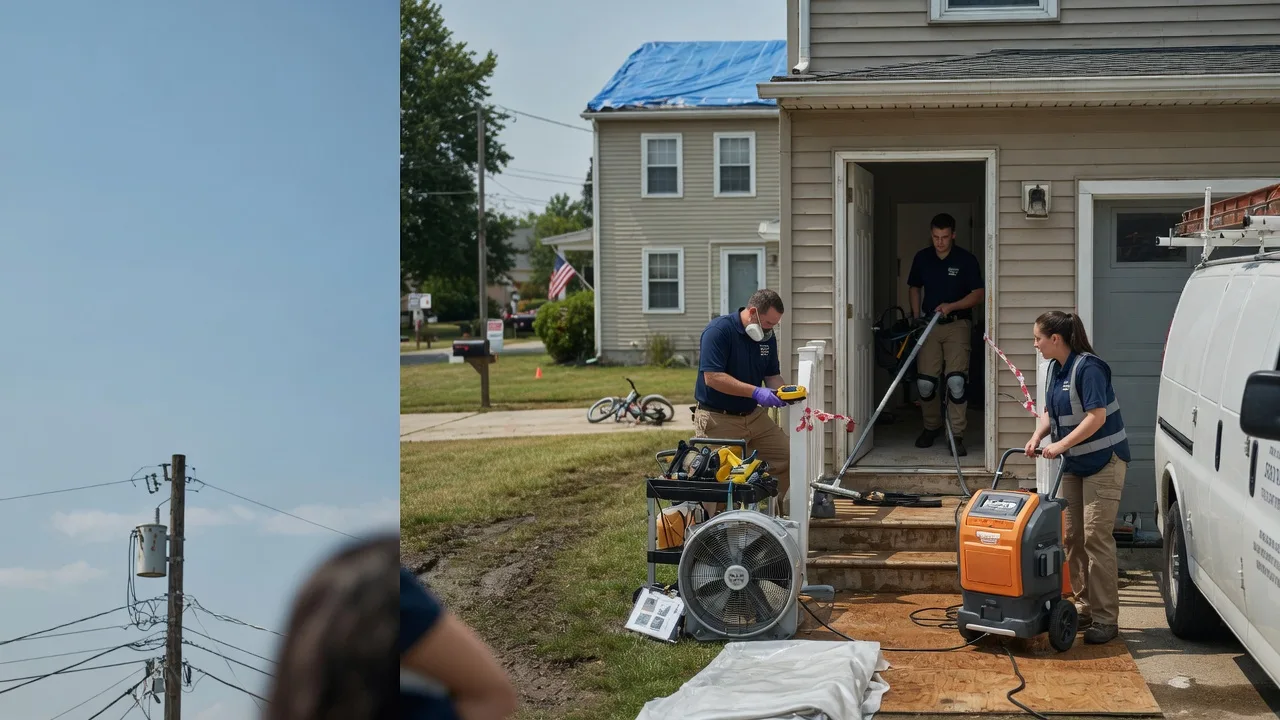 Water Damage Repair in Lapel, IN near me